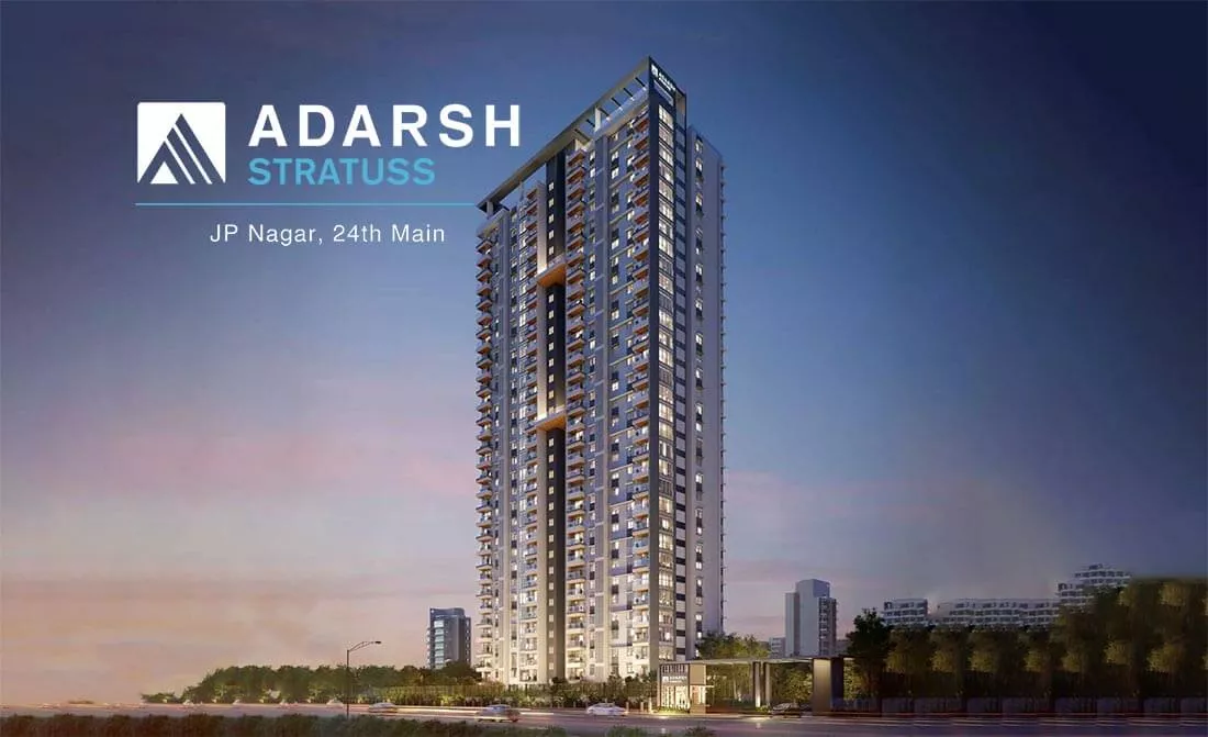 Elevate your lifestyle at Adarsh Stratuss—Bangalore's new landmark