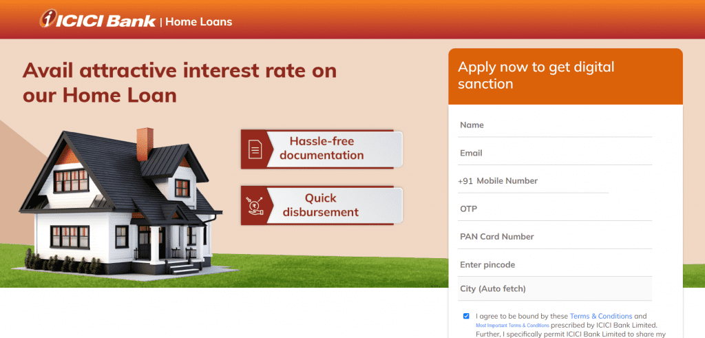 Apply for Your ICICI Home Loan Online—Fast, Easy, and Convenient.