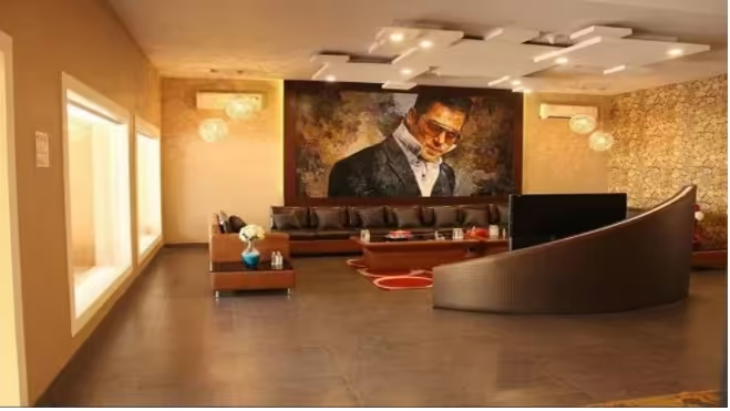 Step into Salman Khan’s luxurious living area, where comfort meets style.