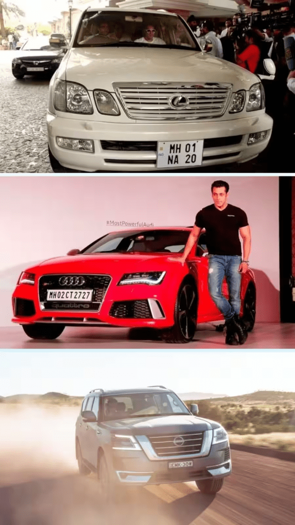 From sleek rides to powerful machines, explore Salman Khan’s impressive car collection.