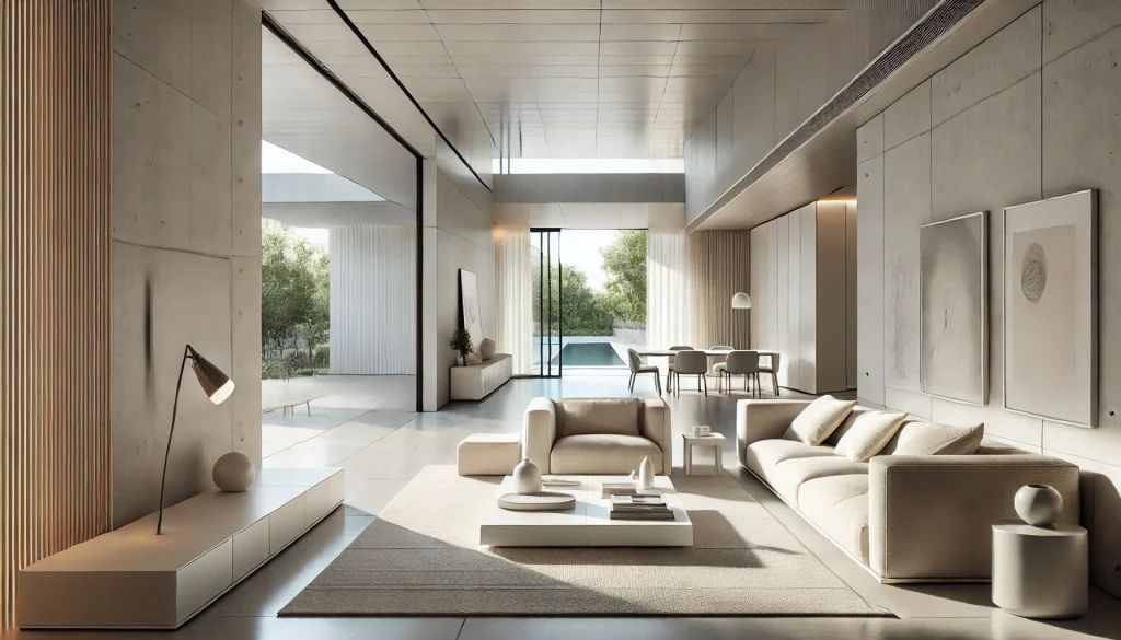 Create a serene living space with a single-floor Zen-inspired house design.
