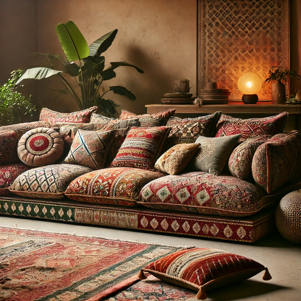 Eclectic vibes meet cozy Moroccan charm