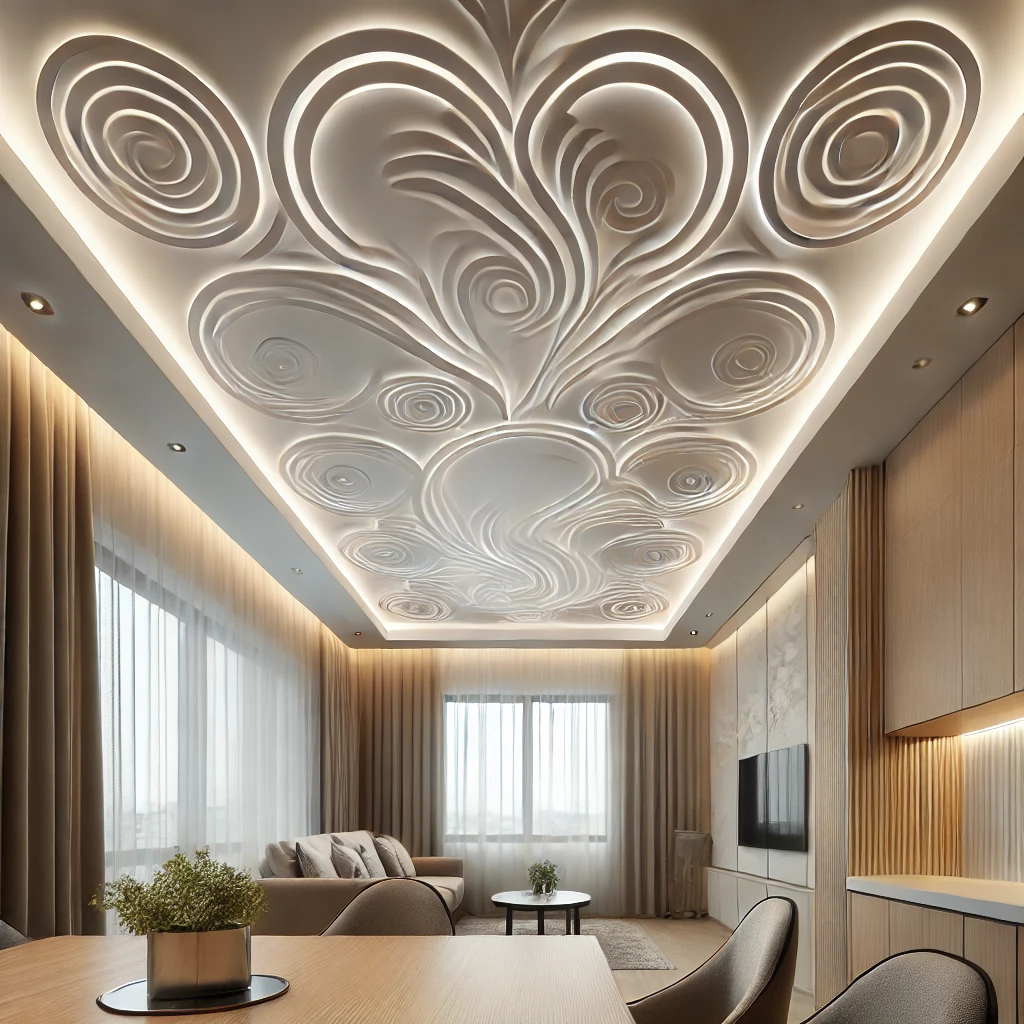 Lighting Enhancement – Smooth ceiling reflects ambient light evenly.
