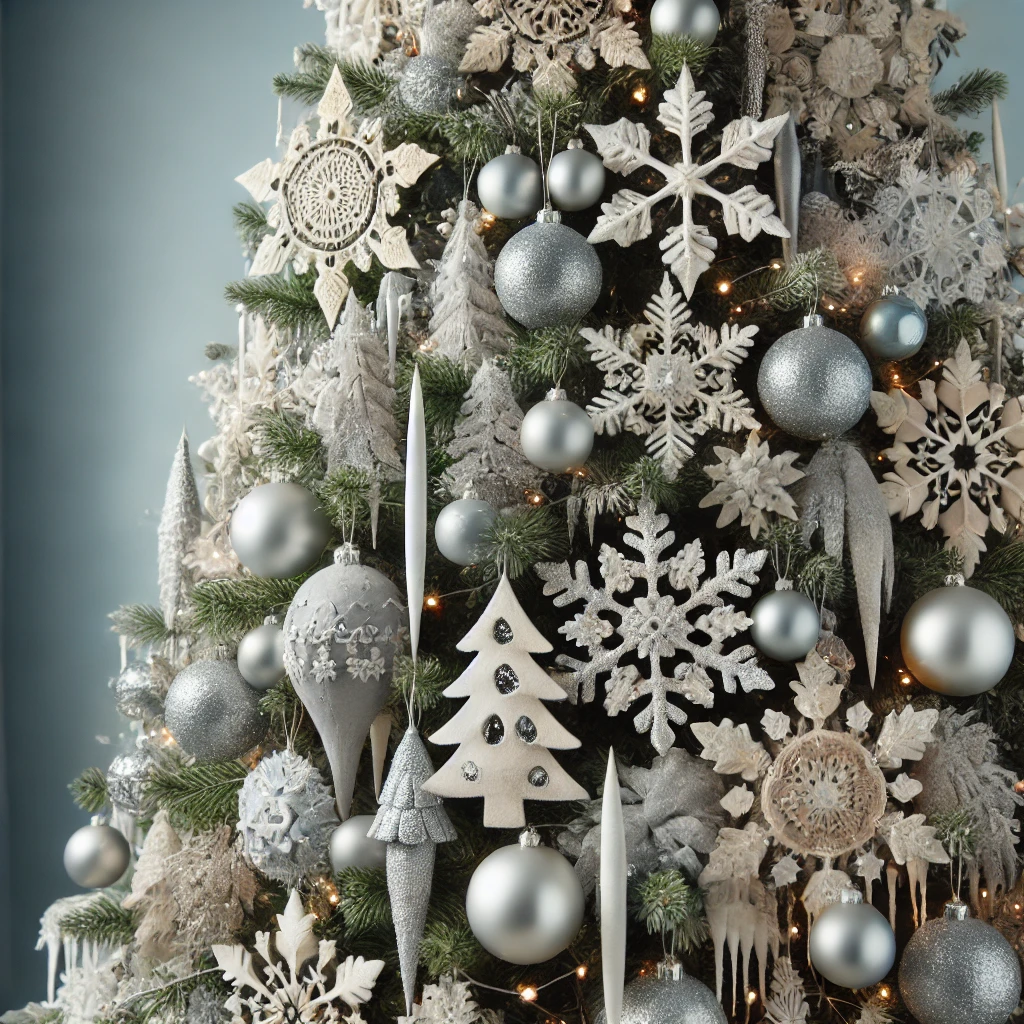 Winter Wonderland – Frosty, themed decor creates a magical look.