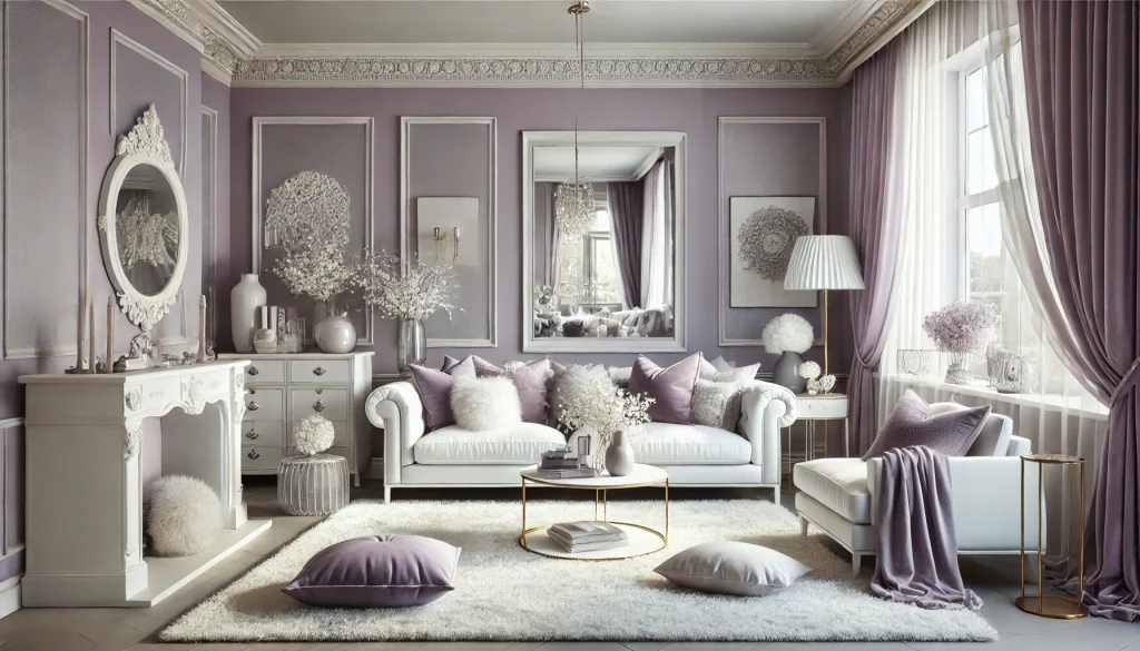 Lavender & Soft Gray: Serene Elegance