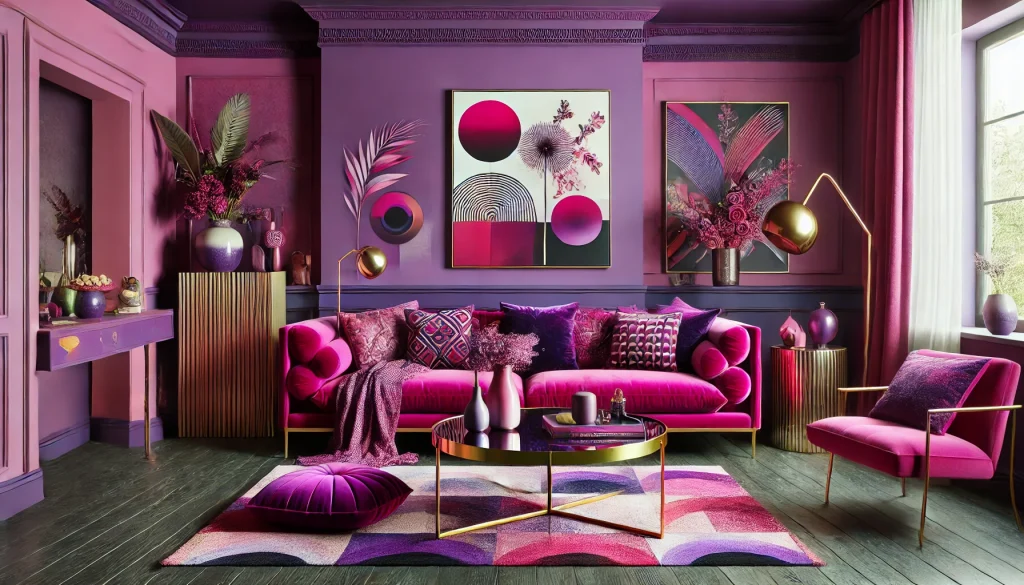 Magenta Purple Bold Vibrancy