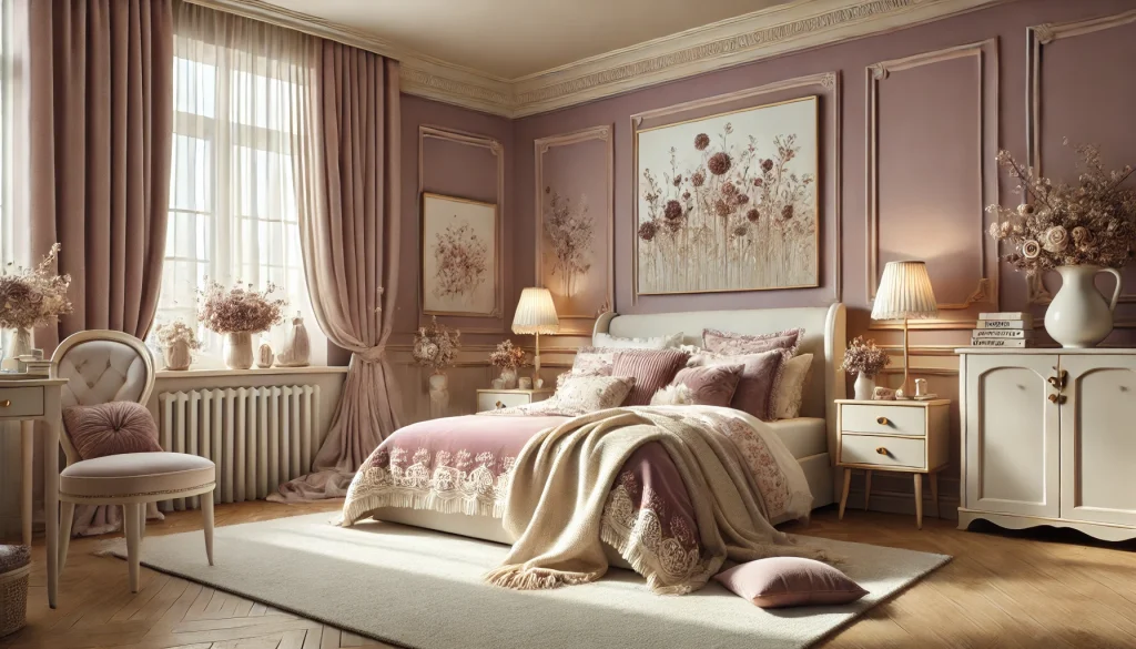 Mauve & Cream: Romantic Comfort