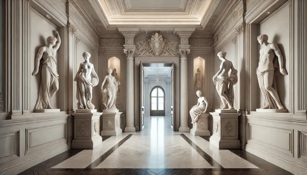 Add a touch of luxury with beautiful entryway sculptures for your house