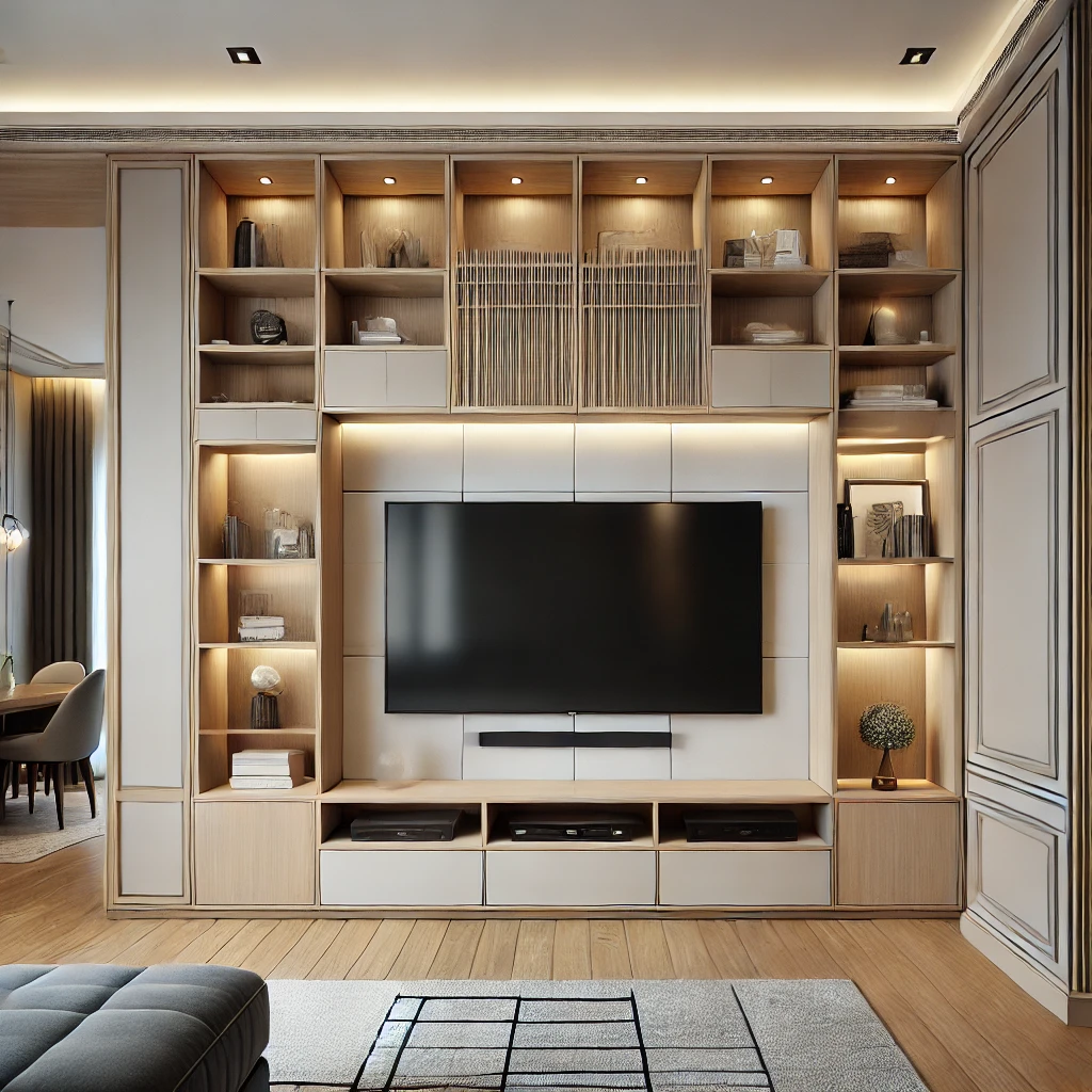 Custom Built-In TV Unit