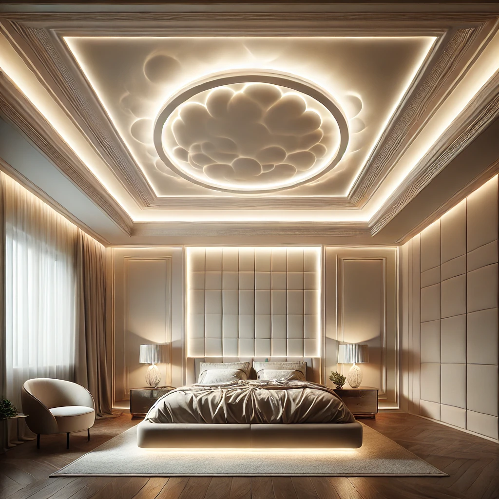 Halo effect in fall ceiling