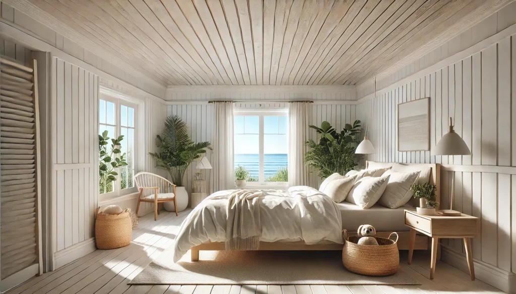 Coastal Cool bedroom ceiling design