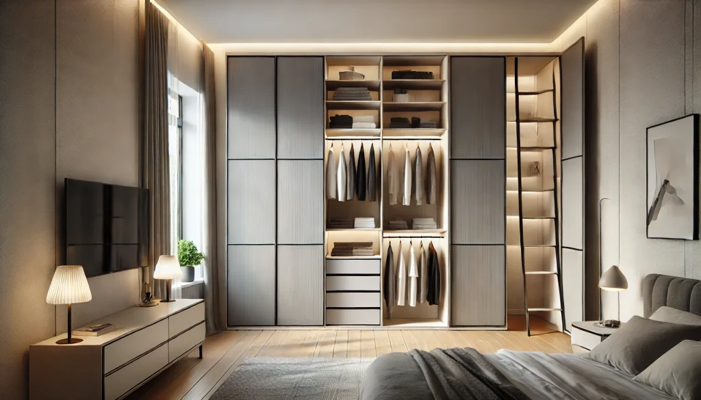 Floor to Ceiling Fitted Wardrobe