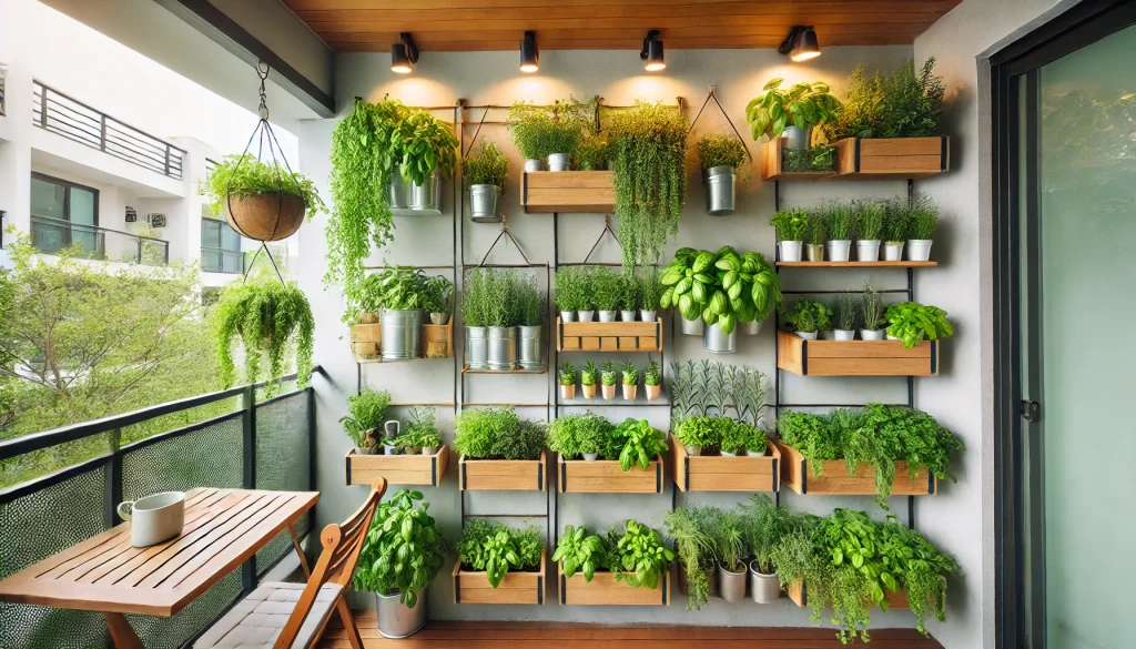 Vertical Herb Garden