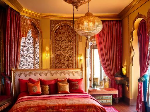 Traditional Rajasthani Décor bedroom design