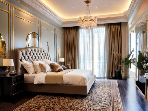 Luxurious Flooring Options bedroom design