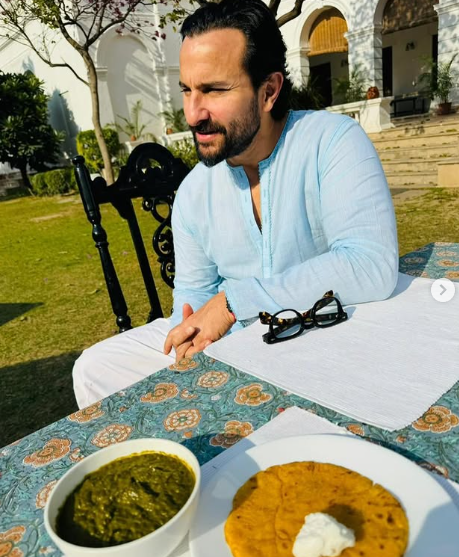 Saif Ali Khan in Pataudi Palace