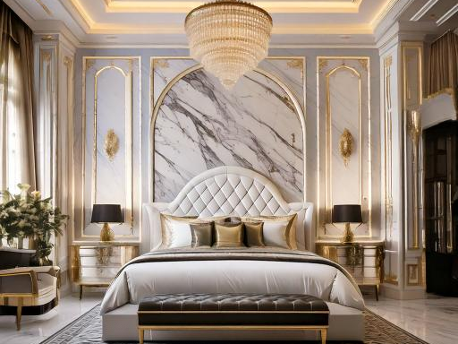 Regal Marble and Stone bedroom design