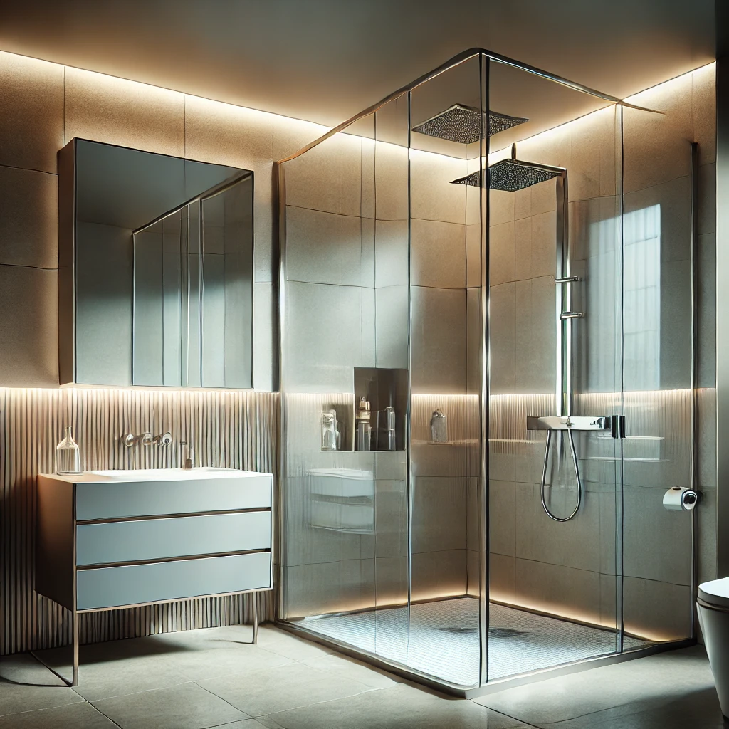 Opt for a Glass Shower Enclosure