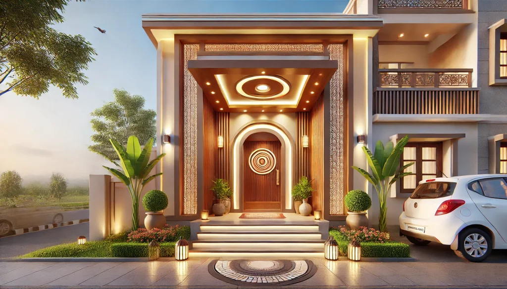 East-Facing House Main Entrance As Per Vastu