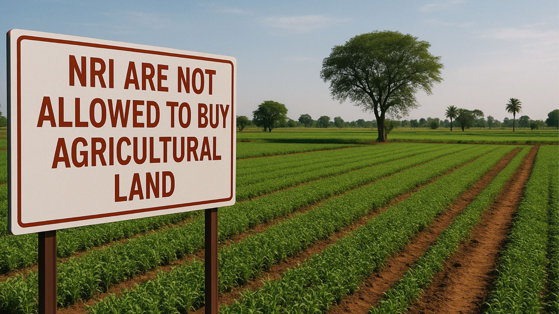 Can Nris Buy Agricultural Land In India