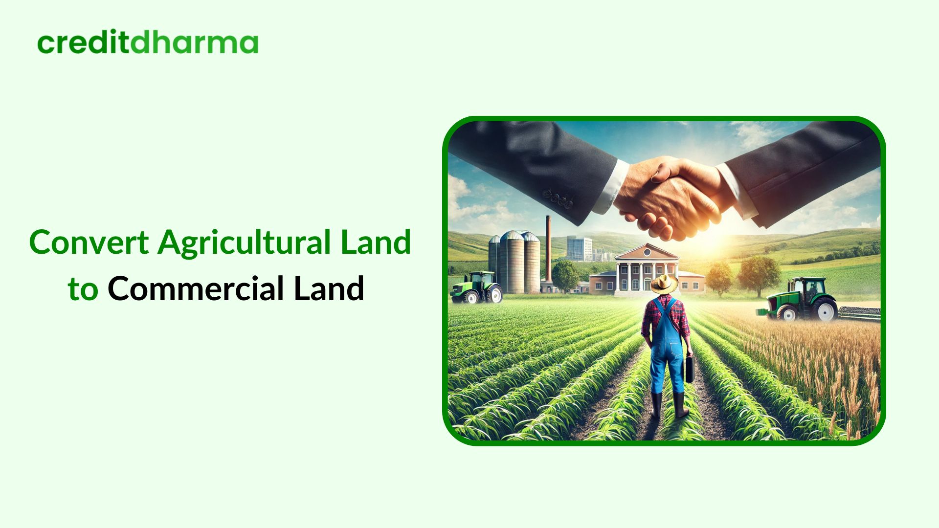 Convert Agricultural Land to Commercial Use in India